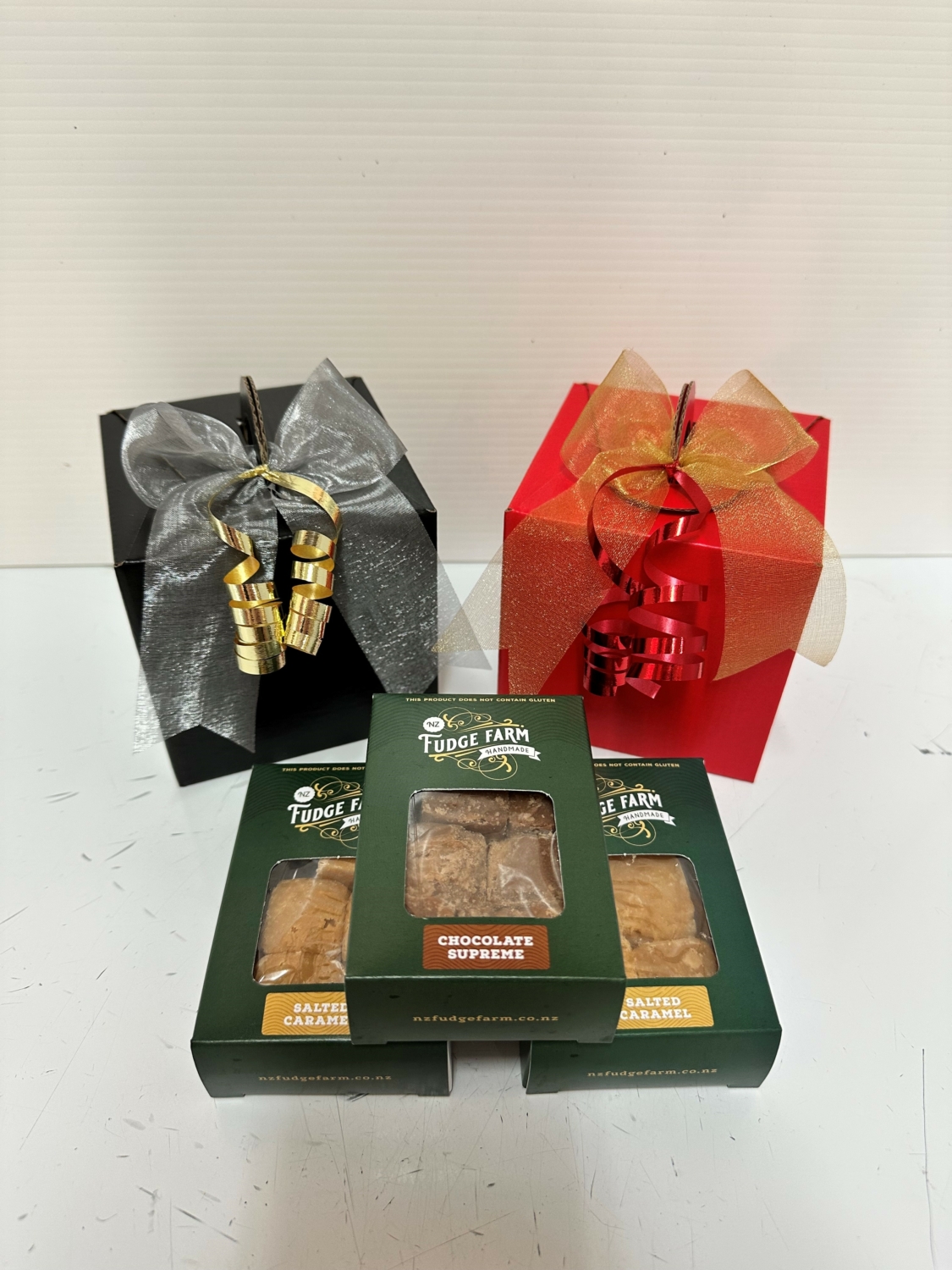 Gift Box 3 boxes of fudge New Zealand Fudge Farm