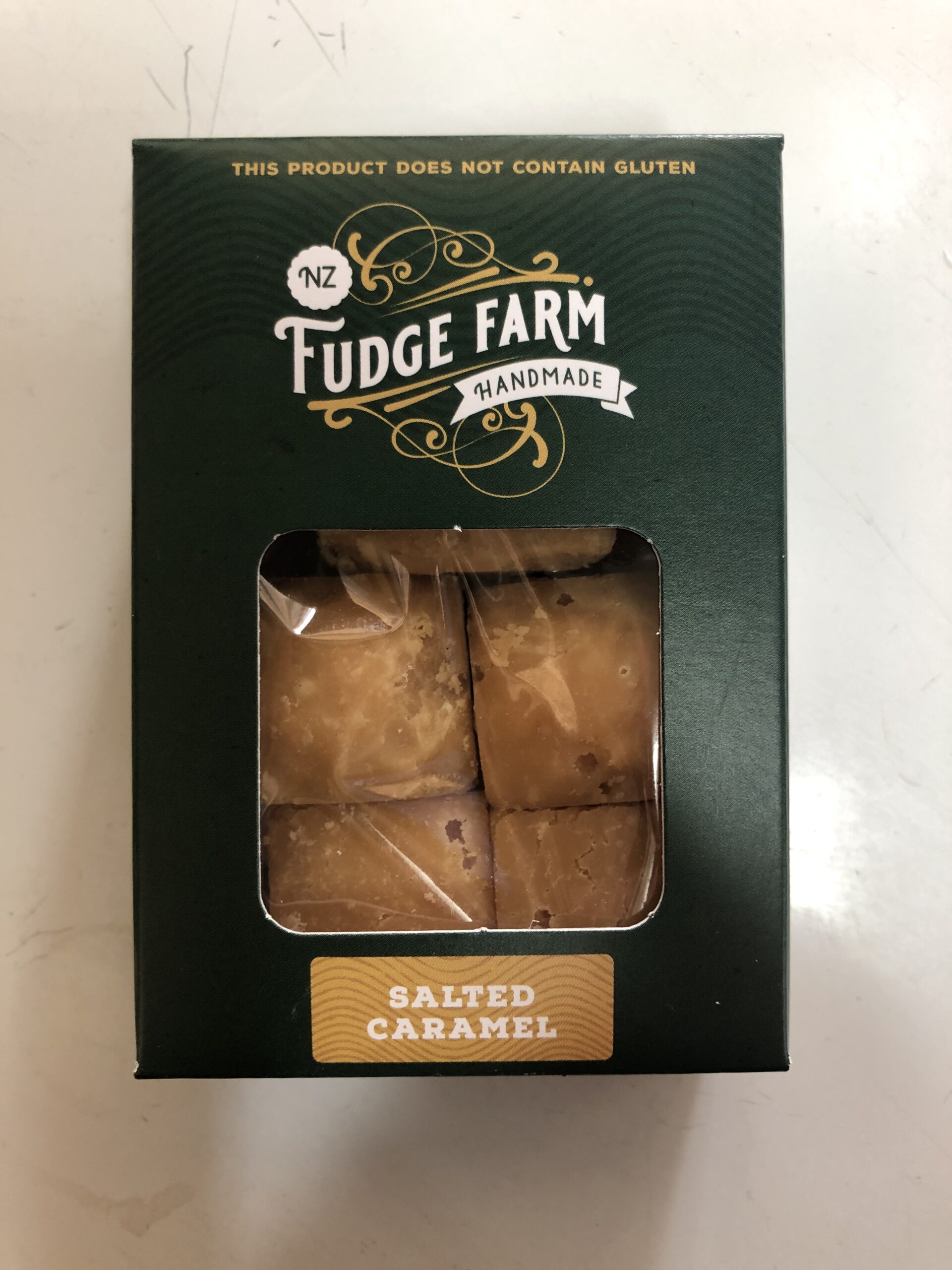 Salted Caramel 110gm Fudge Box New Zealand Fudge Farm